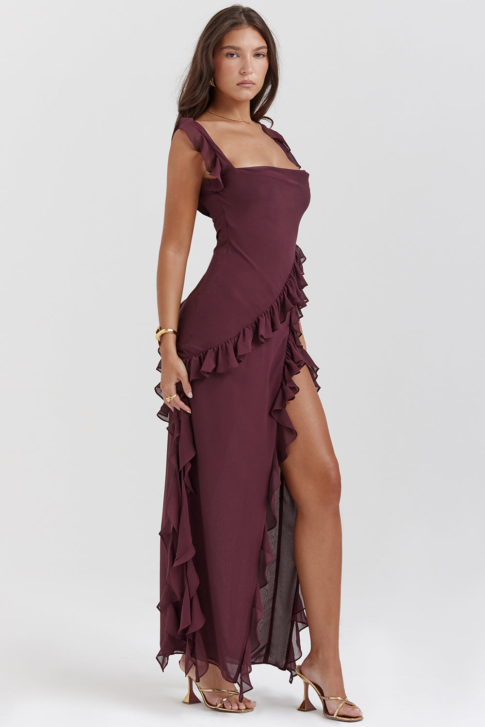Luz | Vestido Deslumbrante con Volantes