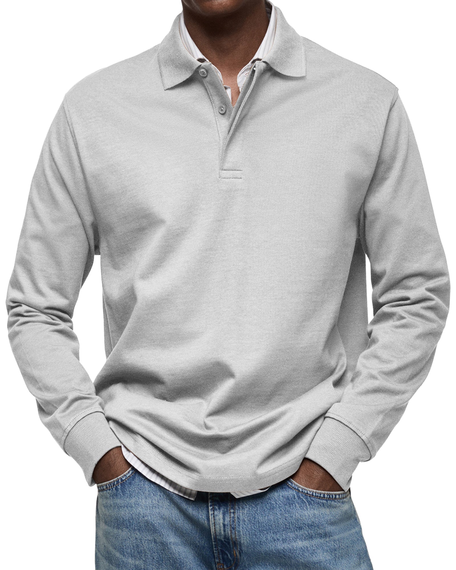 Alberto | Polo de manga larga lujoso