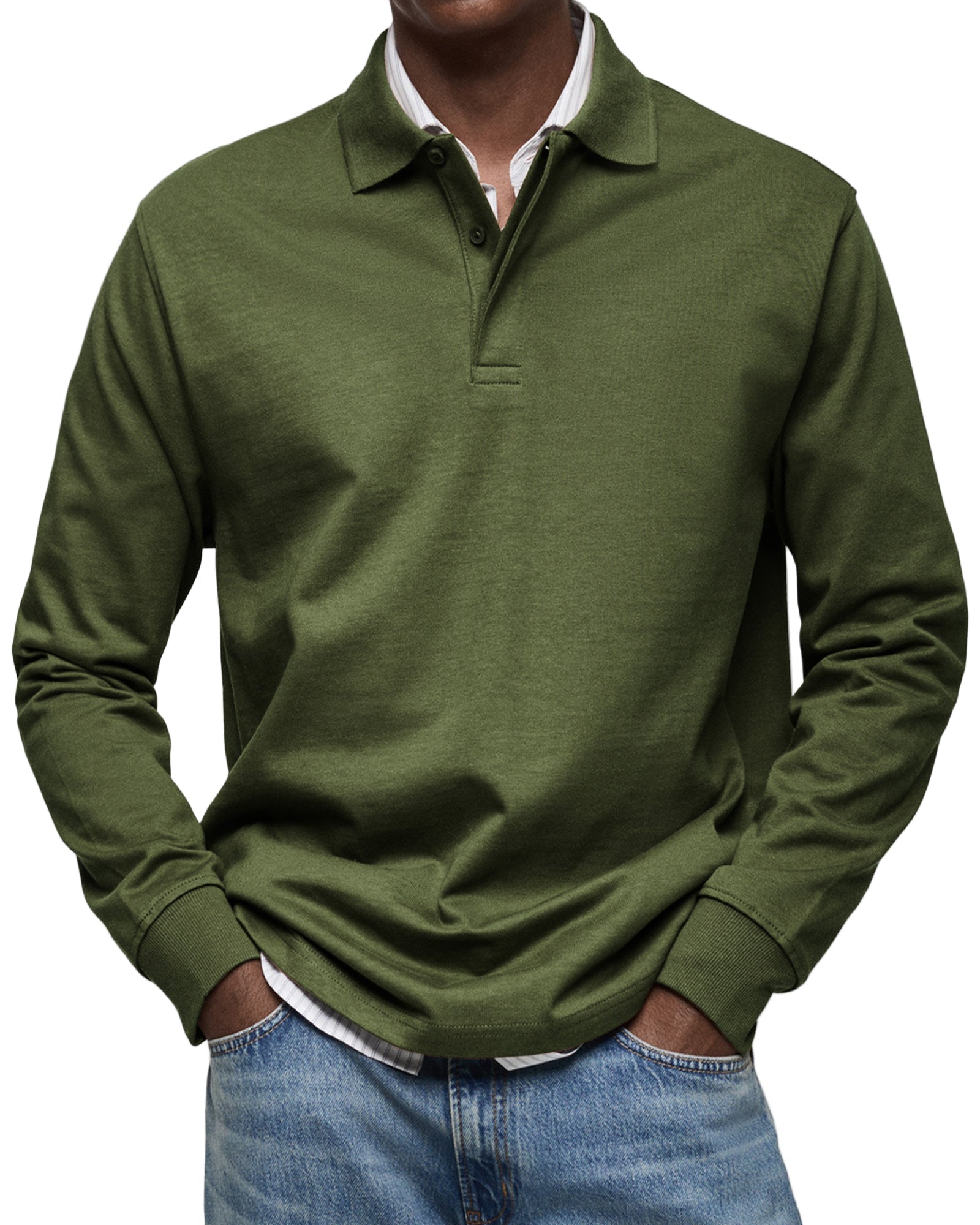 Alberto | Polo de manga larga lujoso
