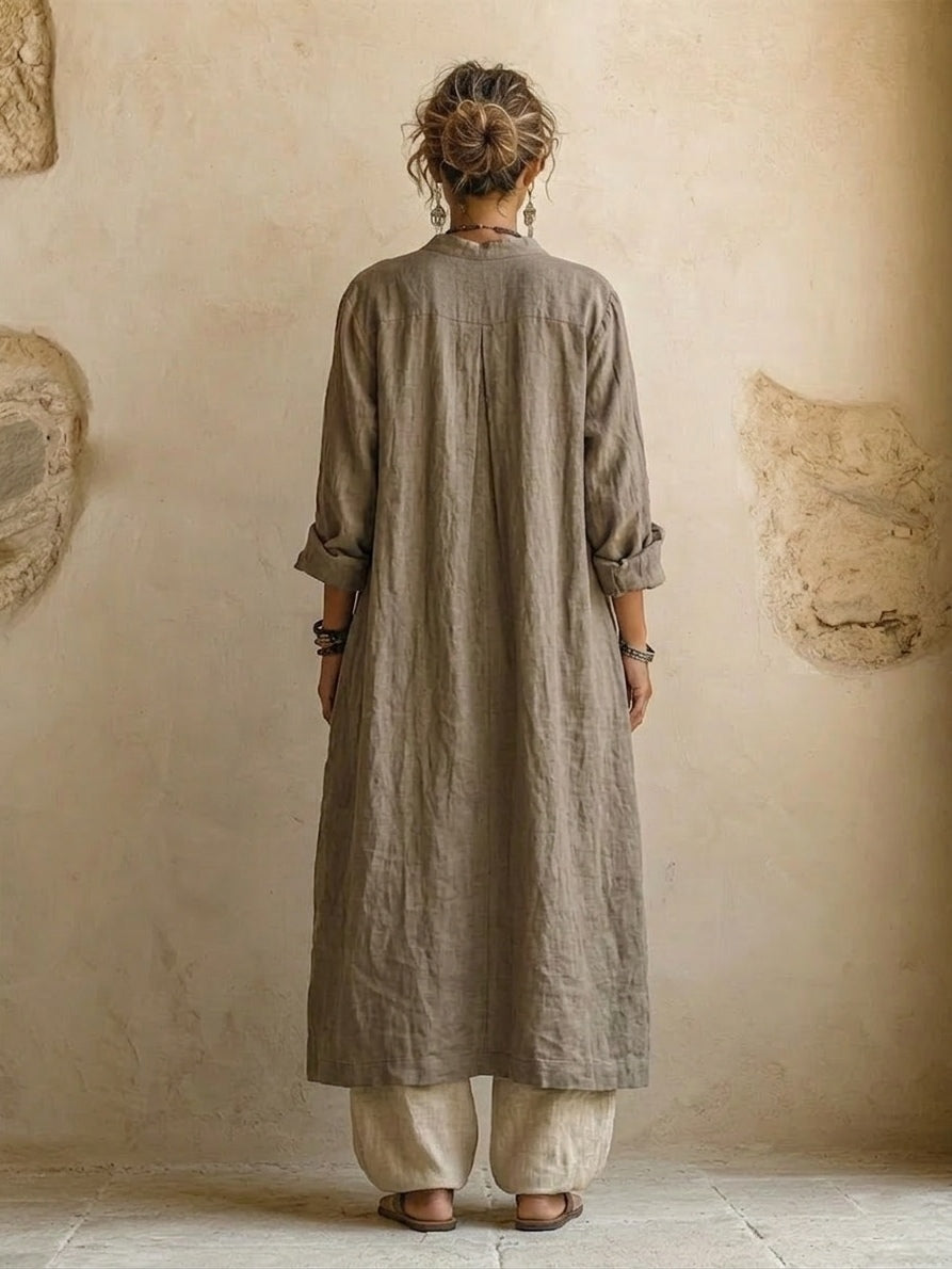 Patrizia · Set da 3 pezzi misto cotone e lino di alta qualità